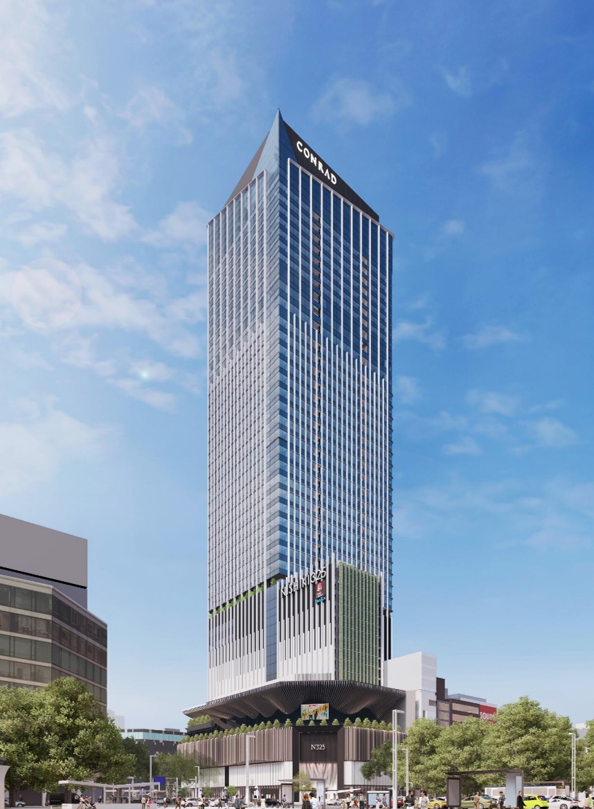 The Landmark Nagoya Sakae — 高さ211m、41階建ての複合タワー外観イメージ