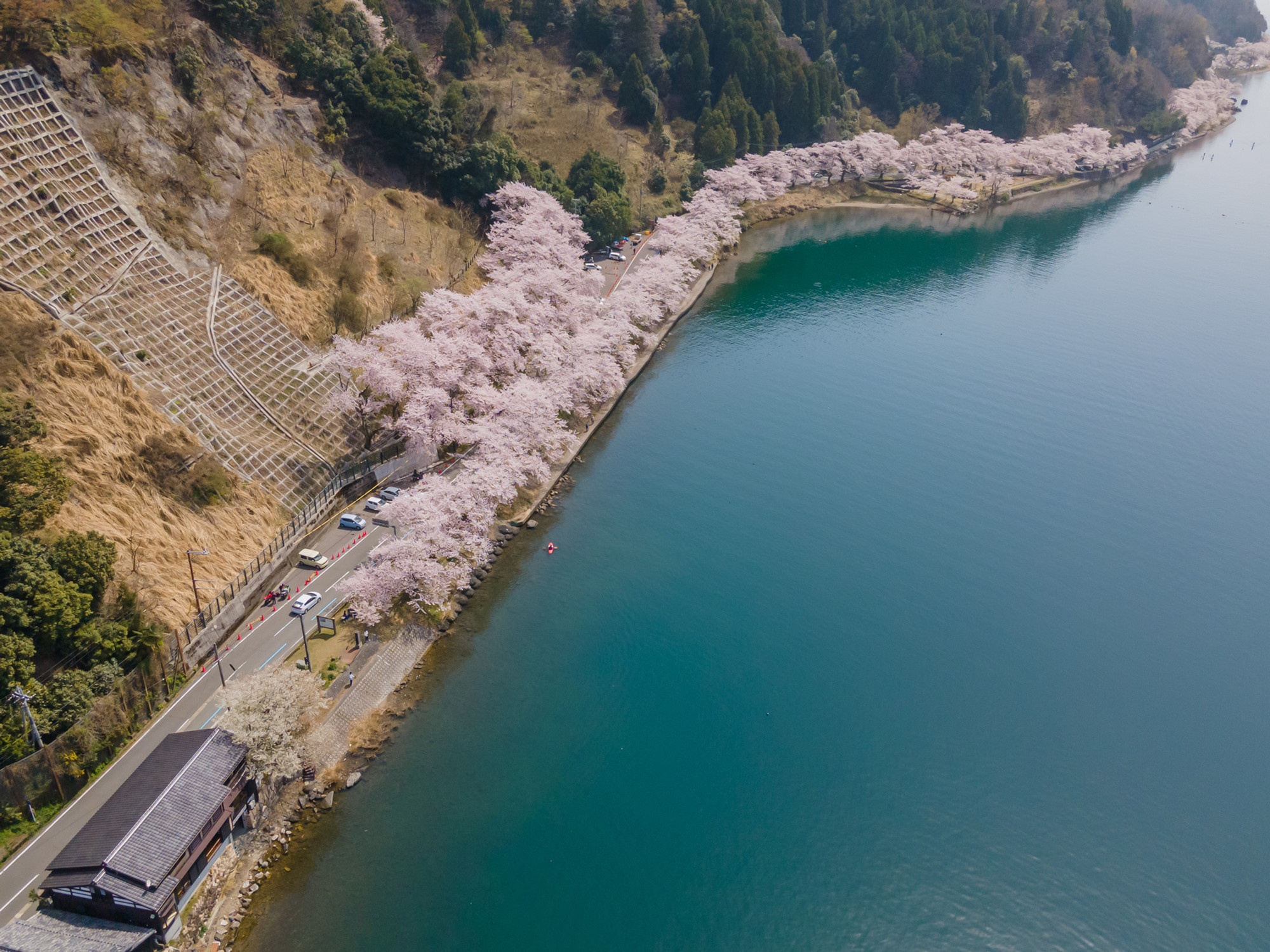 奥琵琶湖 四季亭 — 高島市マキノ町海津 · 湖前85坪の和風2階建て一棟貸し