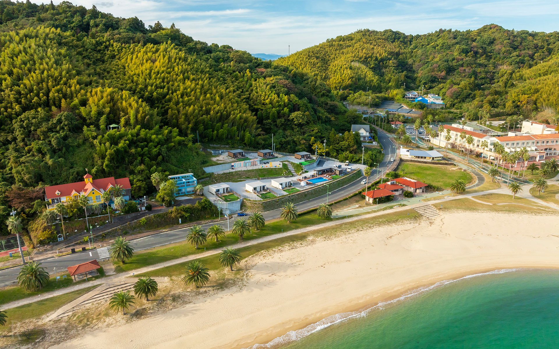 せとうちアイランドステイズ周防大島 — 周防大島・平野 · 瀬戸内を一望するオーシャンビューヴィラ5棟