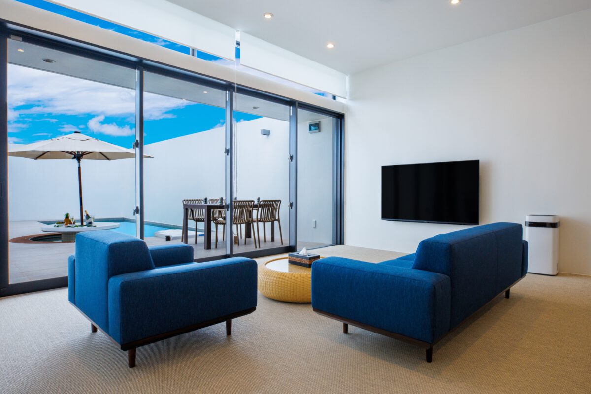 ADAN RESORT Sky Villa Luxury Suite — 沖縄本部・備瀬 · プライベートプール付き平屋独立ヴィラ