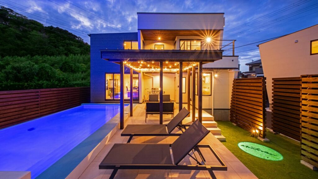 Montevan RESORT VILLA — 館山市・ガーデンプールと天然温泉露天を備えた一日三組限定の一棟貸しリゾートヴィラ