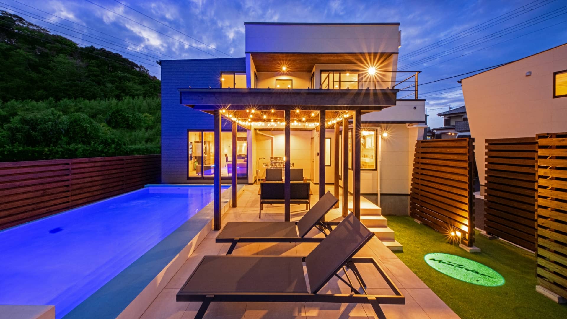 Montevan RESORT VILLA — 館山市・ガーデンプールと天然温泉露天を備えた一日三組限定の一棟貸しリゾートヴィラ