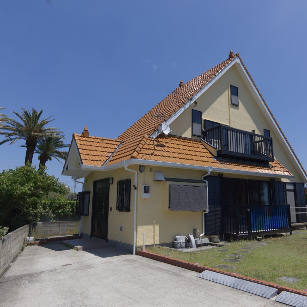 ocean villa mint — 南房総市白子のビーチエリアに佇む一棟貸しの貸別荘(独立棟)外観